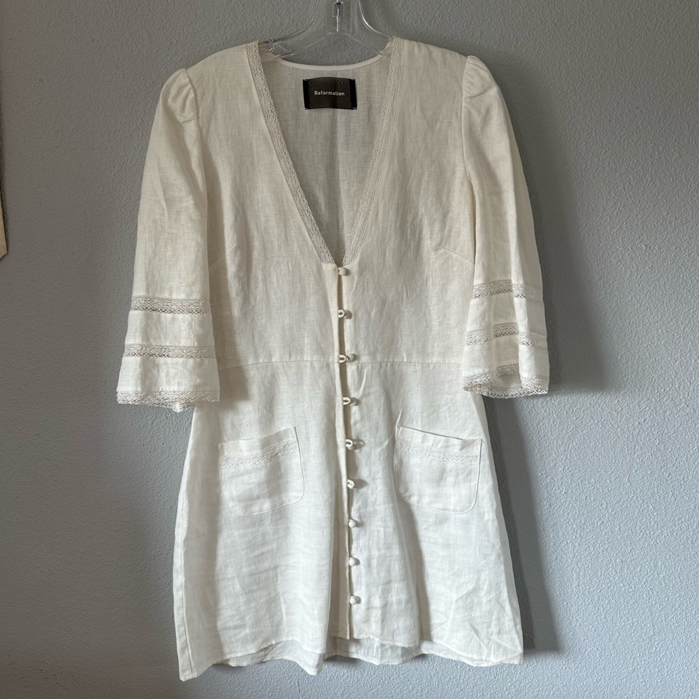 REFORMATION MINI DRESS